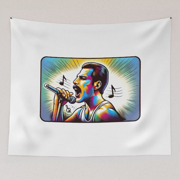 Item preview, Rock Legend - Colorful Art - Rock Music designed and sold by Fenay Designs.