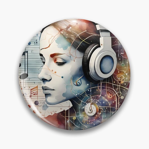 Item preview, Harmonic Circuits: The Music Woman 01 designed and sold by REALDesign-Shop.