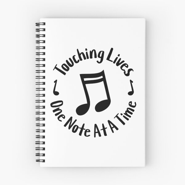 Item preview, Touching Lives One Note At A Time! Black Elementary Music Teacher designed and sold by PMCreative.