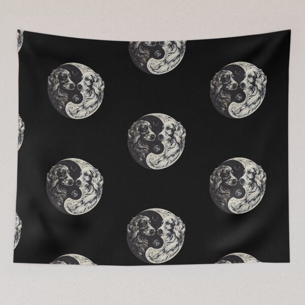 Item preview, Yingyang English Setter  designed and sold by Vibe Unique.