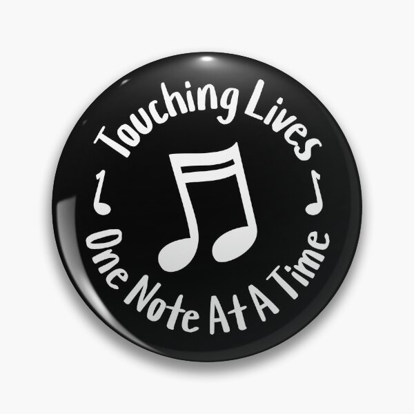 Item preview, Touching Lives One Note At A Time! White Elementary Music Teacher designed and sold by PMCreative.