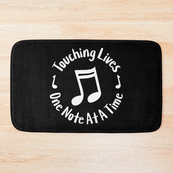 Item preview, Touching Lives One Note At A Time! White Elementary Music Teacher designed and sold by PMCreative.