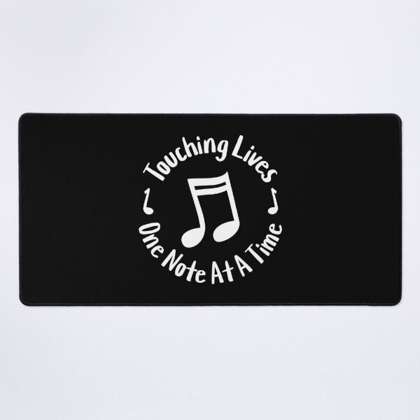 Item preview, Touching Lives One Note At A Time! White Elementary Music Teacher designed and sold by PMCreative.