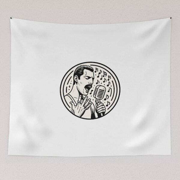 Item preview, Rock Royalty - Line Art - Rock Music designed and sold by Fenay Designs.