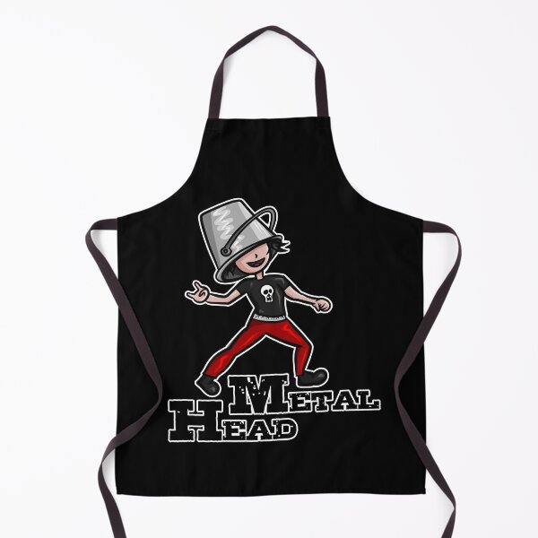 Item preview, Metal Head with Bucket Hat designed and sold by impressionofmel.