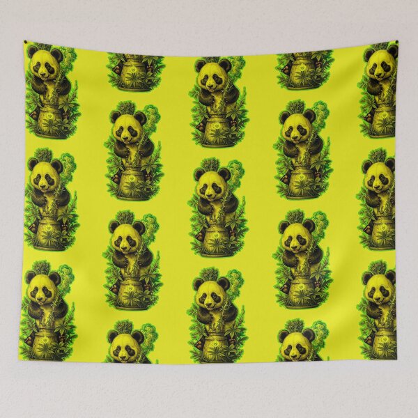 Item preview, Panda weed 3 designed and sold by GreenKingShop.