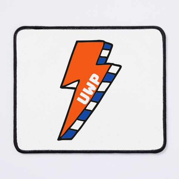 Item preview, UWP University of Wisconsin Platteville Lightning Bolt designed and sold by kkosmicki.