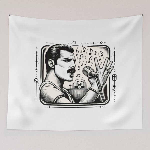 Item preview, Rock History - Line Art - Rock Music designed and sold by Fenay Designs.