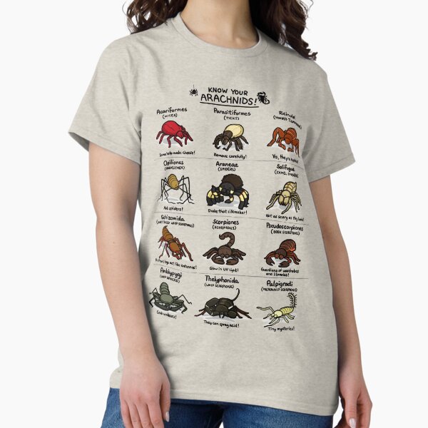 Item preview, Illustrated Guide to Arachnids designed and sold by KetrinaDrawsALot.