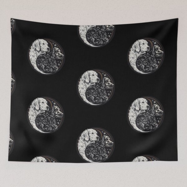Item preview, Yingyang English Setter  designed and sold by Vibe Unique.