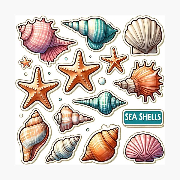Item preview, Sea Shells Pack designed and sold by maximinano100k.