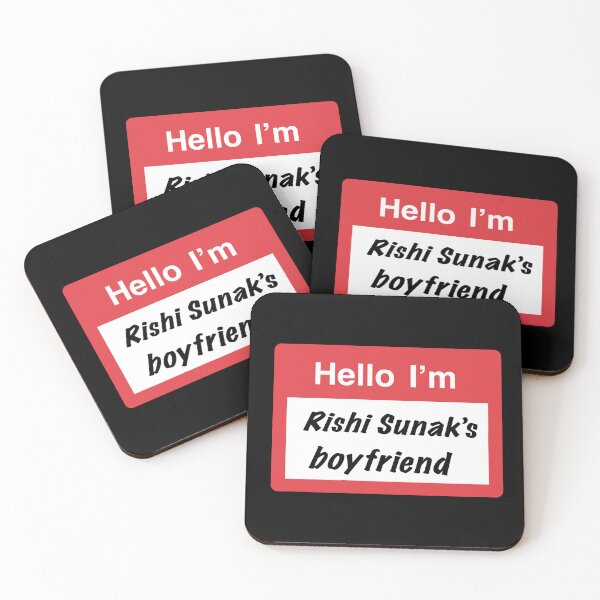 Item preview, Hello I’m Rishi Sunak’s boyfriend  designed and sold by LaughingCowboys.