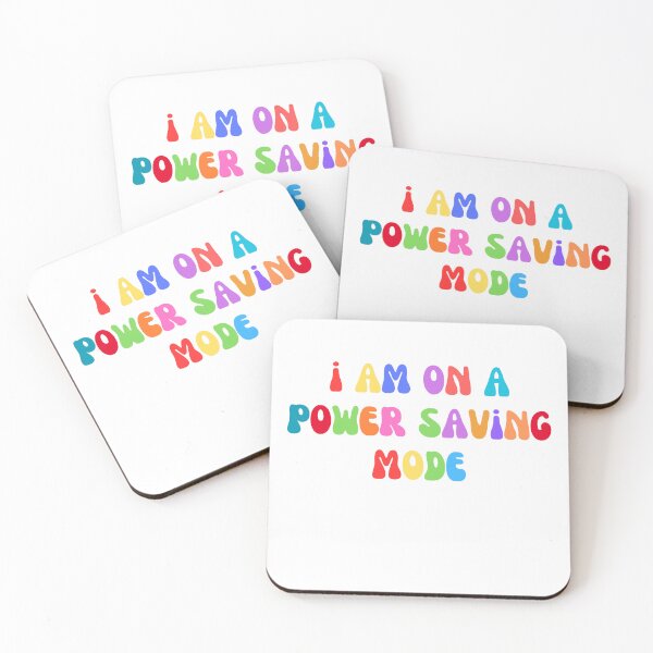 Item preview, i am on a power saving mode designed and sold by AngelArtss.
