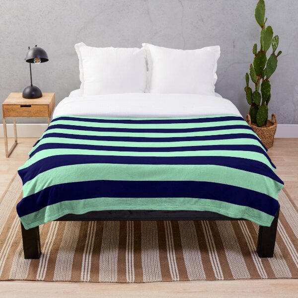 Item preview, Mint green and Navy blue designed and sold by DanielleGensler.