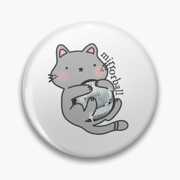 Item preview, Taylor Swift -Mirrorball Cat designed and sold by HandmadeByEllie.