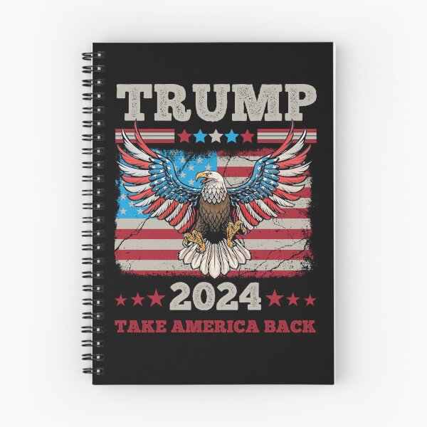 Artikelvorschau, Trump 2024 bringt Amerika zurück entworfen und verkauft von Pine-Shop.