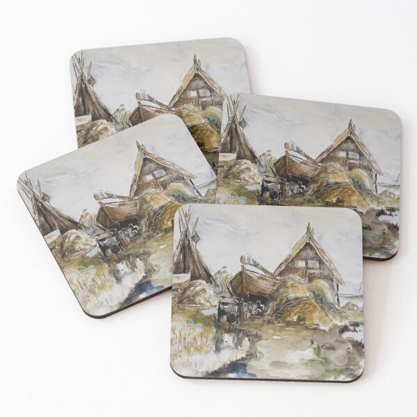 Item preview, Fischer Seitz's farmstead in Althagen - Fischland, Germany designed and sold by Barbara Pommerenke.