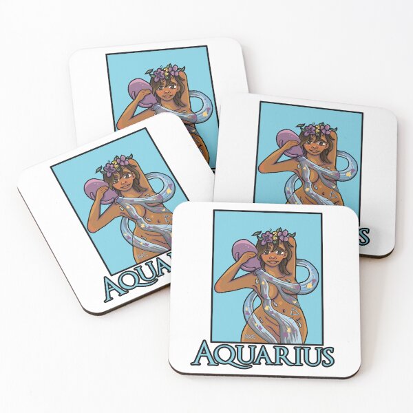 Item preview, Kopie von Kopie von Kopie von Kopie von Kopie von Kopie von Zodiac sign Aquarius as a woman - english version designed and sold by ChrisCelCraft.
