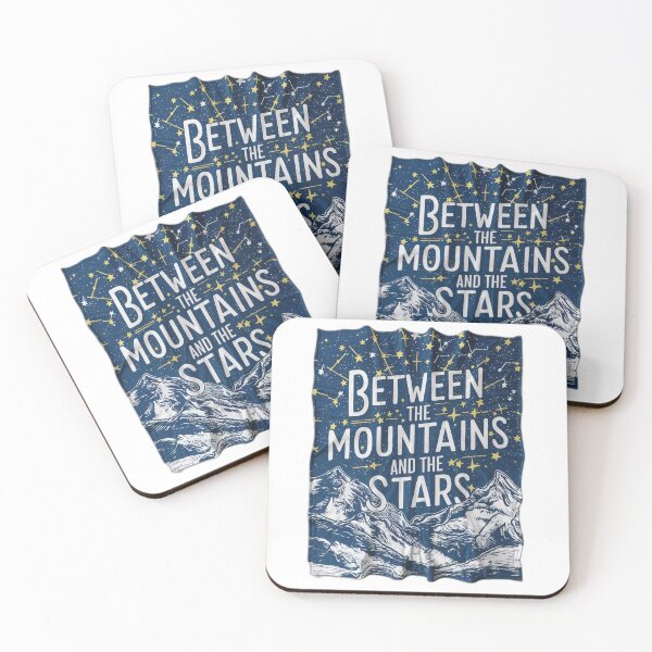 Item preview, Between The Mountains And The Stars Throw Blanket designed and sold by onicaras.