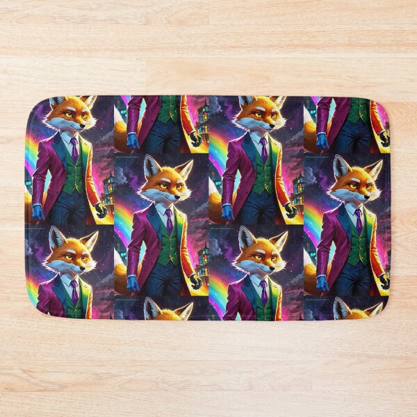 Item preview, Rainbow Pride Fox designed and sold by NerdscapeDC.