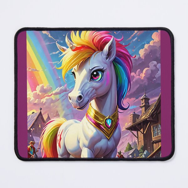 Item preview, Rainbow Pride Unicorn designed and sold by NerdscapeDC.