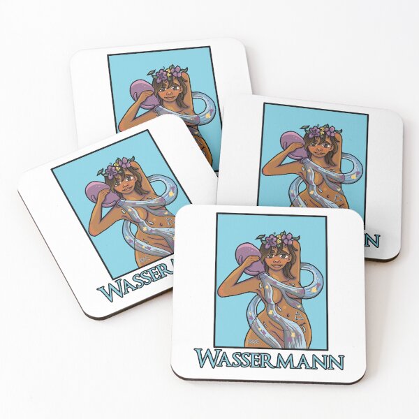 Item preview, Kopie von Kopie von Kopie von Kopie von Kopie von Kopie von Kopie von Zodiac sign Aquarius as a woman - english version designed and sold by ChrisCelCraft.