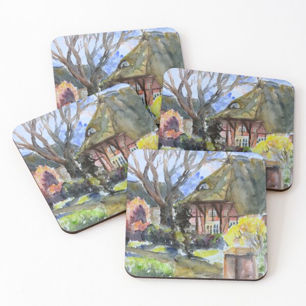 Item preview, Houses in Boddenweg in Niehagen - Fischland, Germany designed and sold by Barbara Pommerenke.