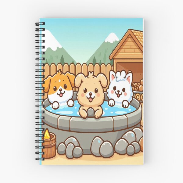 Item preview, Doggos Onsen 3 designed and sold by ClearNight.