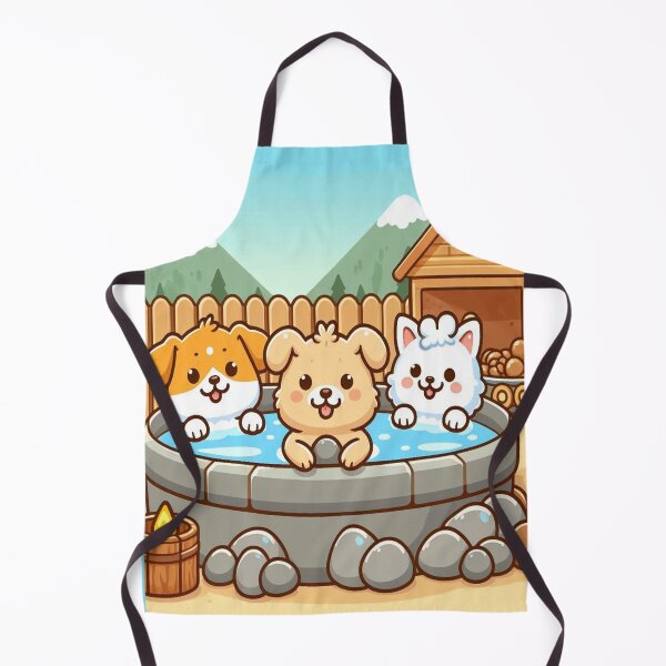 Item preview, Doggos Onsen 3 designed and sold by ClearNight.