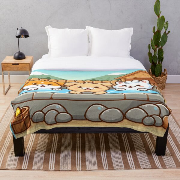 Item preview, Doggos Onsen 3 designed and sold by ClearNight.