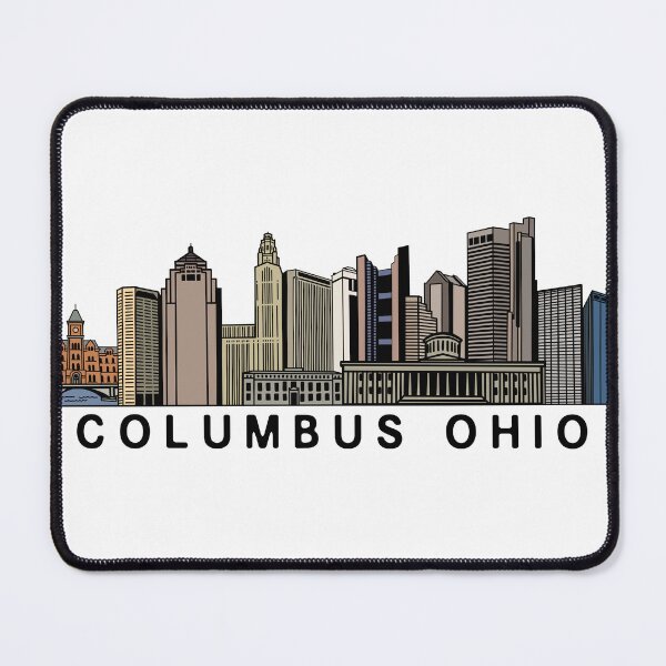 Item preview, Columbus Ohio Skyline designed and sold by fiberandgloss.