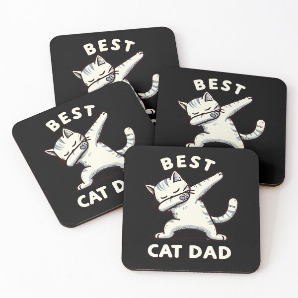 Item preview, Best Cat Dad - Dabbing Cat Father's Day designed and sold by Designowner.