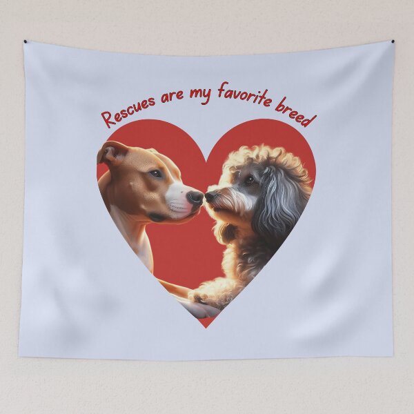Item preview, Rescues are my favorite breed designed and sold by IssysOasis.