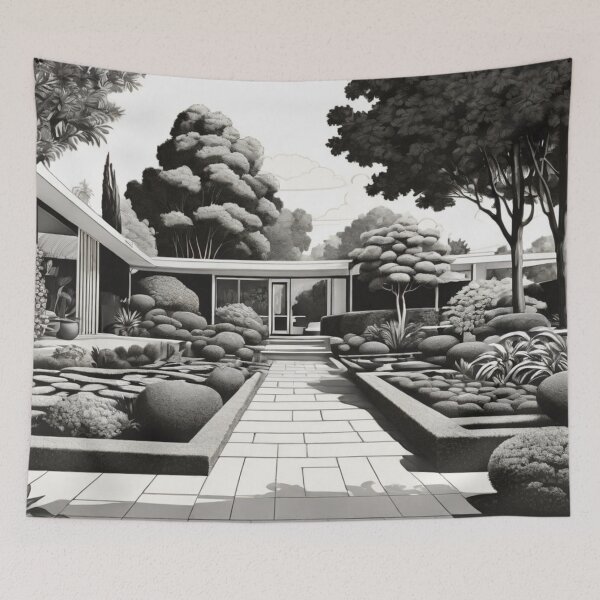 Item preview, Ultimate Mid Century Modern Garden designed and sold by ZinZoe.