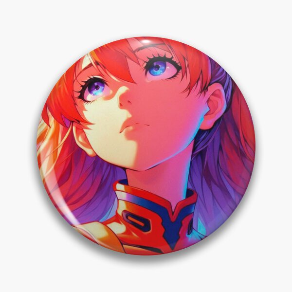 Item preview, Asuka from Evangelion in full color designed and sold by Xopshi.