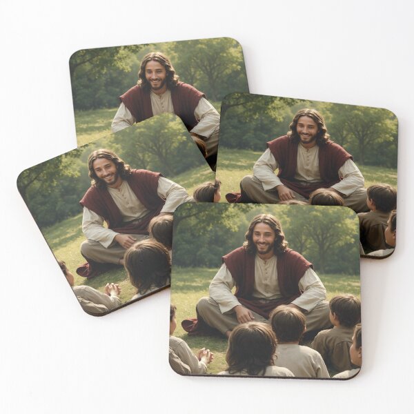 Item preview, Christ With Children designed and sold by Leslie Pardew.