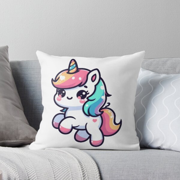 Aperçu de l'œuvre Licorne mignonne créée et vendue par MustHaveSticker.