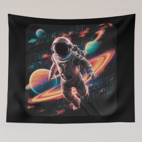 Item preview, A cosmonaut walking in space designed and sold by desinganddecor.