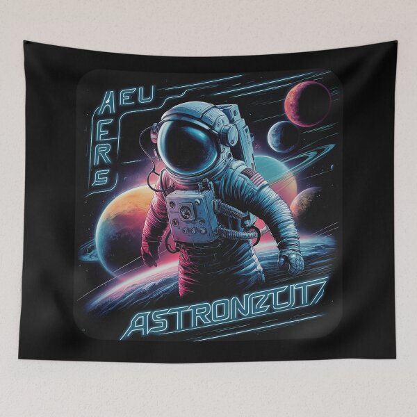 Item preview, A cosmonaut walking in space designed and sold by desinganddecor.