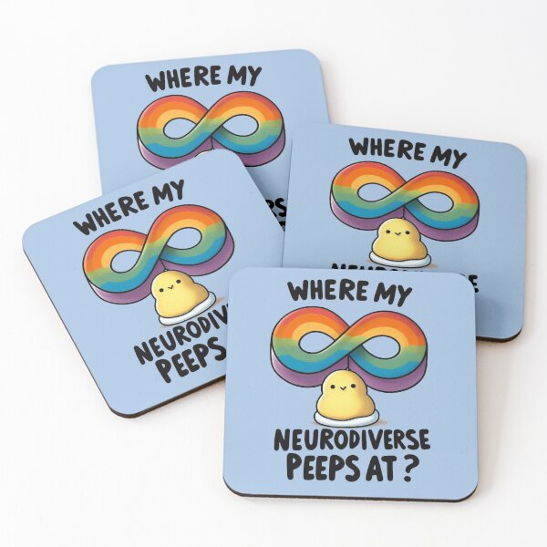 Item preview, Where my neurodiverse peeps at? designed and sold by Vkinsify.