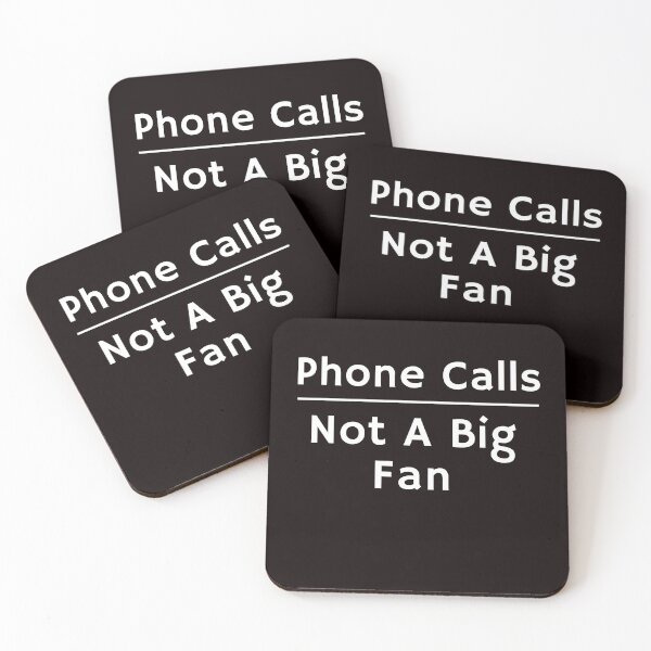Item preview, Phone Calls Not A Big Fan  designed and sold by AngelArtss.