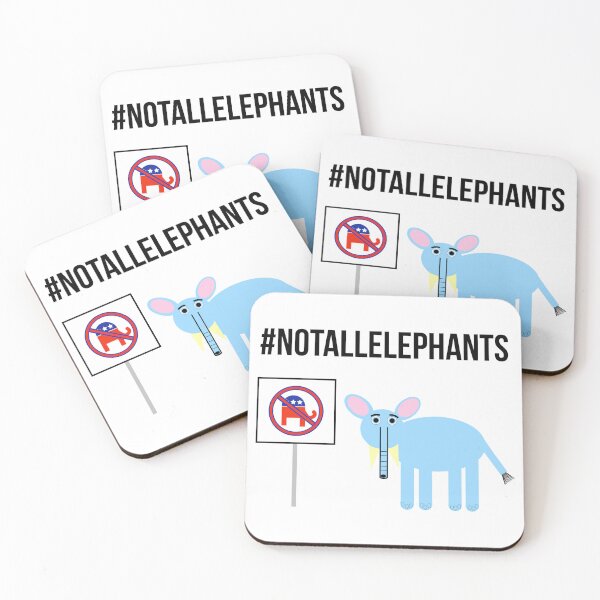 Item preview, Not all elephants  designed and sold by Rachel the Artist .