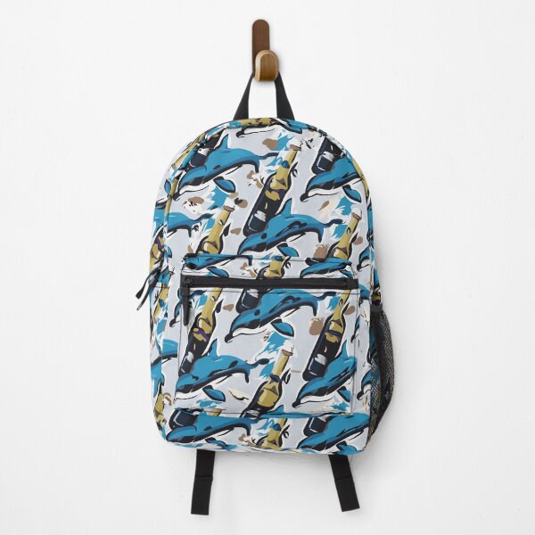 Item preview, Dolphin and beer designed and sold by Knautschibert.