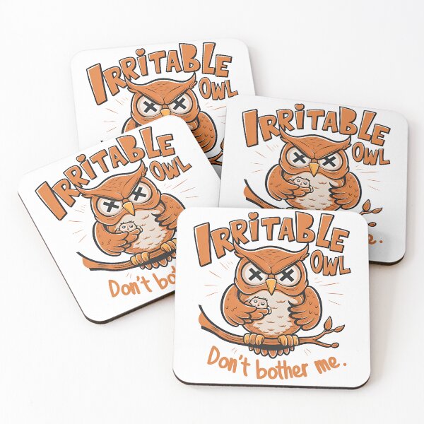 Item preview, Irritable Owl Syndrome Don't Bother Me designed and sold by Kannan-Ravi.