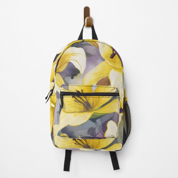 Item preview, Yellow lilies Pattern, watercolor art designed and sold by patterncrow.