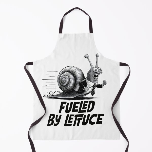 Item preview, Fueled by Lettuce. Hand-drawn snail. Hurry up! designed and sold by Grygiel23.