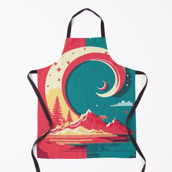 Item preview, landscape illustration artwork, wall art, whimsical art, poster art designed and sold by navitalidesign.