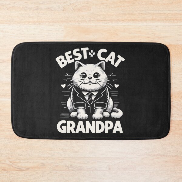 Item preview, Best Cat Grandpa - Whiskered Wisdom designed and sold by Designowner.
