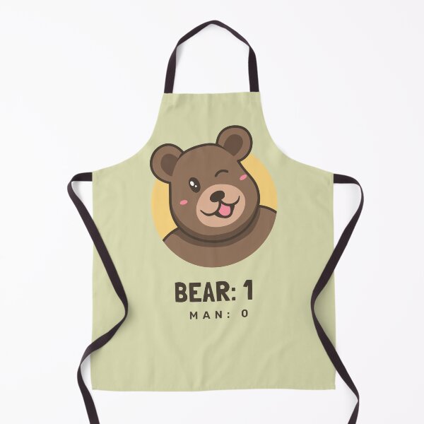 Item preview, Bear Vs Man designed and sold by Natural-Habitat.