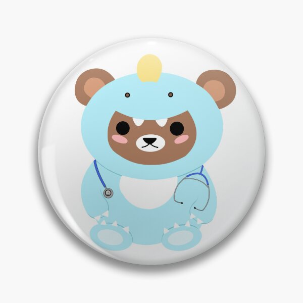 Item preview, Doctor Dino Bear designed and sold by peachesandfizz.
